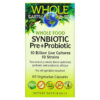 Thực phẩm chức năng Natural Factors Whole Earth & Sea Whole Food Synbiotic Pre+Probiotic 10 Billion 60 Vegetarian Capsules 068958355566
