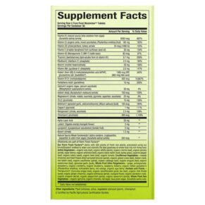 Thực phẩm bổ sung Natural Factors Whole Earth & Sea Women's 50+ Multivitamin & Mineral 60 Tablets 068958355016