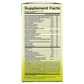 Thực phẩm bổ sung Natural Factors Whole Earth & Sea Women's Prenatal Multivitamin & Mineral 60 Tablets 068958355177