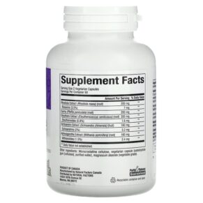 Thực phẩm bổ sung Natural Factors WomenSense AdrenaSense Adrenal Formula 120 Vegetarian Capsules 068958049427