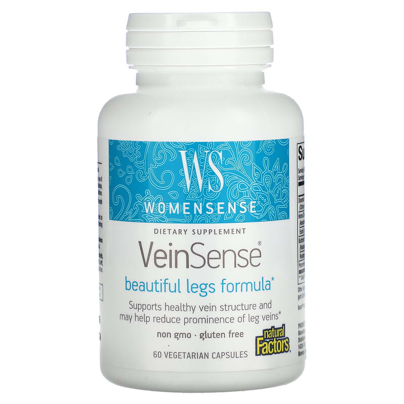 Natural Factors WomenSense VeinSense 60 Vegetarian Capsules 8 Thực phẩm chức năng Natural Factors WomenSense VeinSense 60 Vegetarian Capsules 068958049434