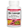 Thực phẩm chức năng Natural Factors Zinc Lonzenges With Elderberry Echinacea & Vitamin C Honey Blossom 60 Lozenges 068958016887