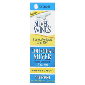 Thực phẩm chức năng Natural Path Silver Wings Colloidal Silver 50 PPM 2 fl oz (60 ml) 613405880889