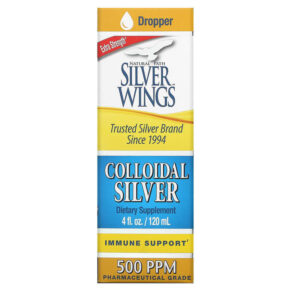 Thực phẩm chức năng Natural Path Silver Wings Colloidal Silver Extra Strength 500 PPM 4 fl oz (120 ml) 613405610660