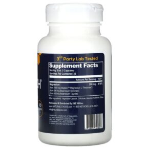 Natural Stacks MagTech Magnesium Complex 90 Vegetarian Capsules 3 Thực phẩm bổ sung Natural Stacks MagTech Magnesium Complex 90 Vegetarian Capsules 718879621607