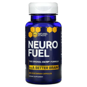 Thực phẩm chức năng Natural Stacks Neuro Fuel 45 Vegetarian Capsules 673869563964