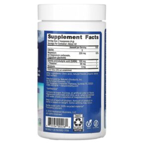 Thực phẩm bổ sung Natural Vitality CALM Drink Mix Sleep Mixed Berry 6 oz (170 g) 875534002260