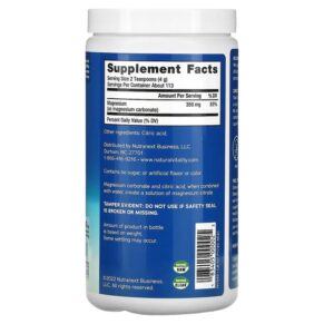 Thực phẩm bổ sung Natural Vitality CALM Magnesium Supplement Drink Mix Original Unflavored 16 oz (453 g) 183405000025