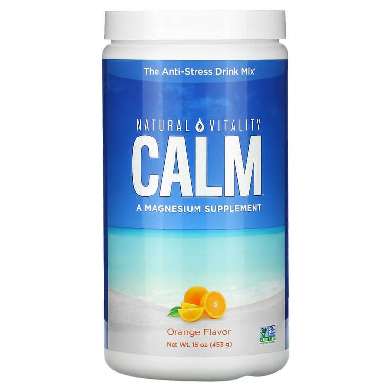 Natural Vitality CALM The Anti-Stress Drink Mix Orange 16 oz (453 g) 8 Thực phẩm chức năng Natural Vitality CALM The Anti-Stress Drink Mix Orange 16 oz (453 g) 183405000087