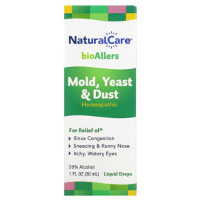 Thực phẩm chức năng NaturalCare BioAllers Mold Yeast & Dust 1 fl oz (30 ml) 371400702017