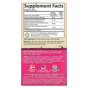 Thực phẩm bổ sung NaturaNectar EaseFemin Menopausal Support 30 Vegetable Capsules 837654326633