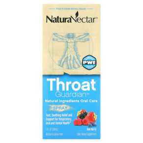 Thực phẩm chức năng NaturaNectar Throat Guardian Spray Bee Berry 1 fl oz (30 ml) 837654326596