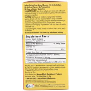 Thực phẩm bổ sung Nature Made CholestOff Complete 120 Softgels 031604027919
