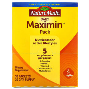 Thực phẩm chức năng Nature Made Daily Maximin Pack 30 Packets 031604010300