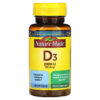 Thực phẩm chức năng Nature Made Vitamin D3 2.000 IU (50 mcg) 90 Softgels 031604025854
