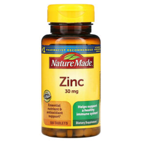 Thực phẩm chức năng Nature Made Zinc 30 mg 100 Tablets 031604012779