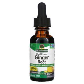 Thực phẩm chức năng Nature's Answer Ginger Root Fluid Extract Alcohol-Free 1.000 mg 1 fl oz (30 ml) 083000006166