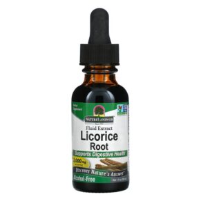 Thực phẩm chức năng Nature's Answer Licorice Root Fluid Extract Alcohol-Free 2.000 mg 1 fl oz (30 ml) 083000006401