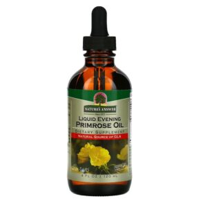 Thực phẩm chức năng Nature's Answer Liquid Evening Primrose Oil 4 fl oz (120 ml) 083000261404