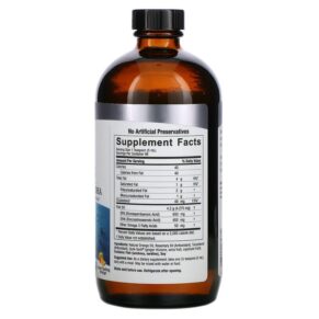 Thực phẩm bổ sung Nature's Answer Liquid Omega-3 Deep Sea Fish Oil EPA/DHA Orange 16 fl oz (480 ml) 083000261374