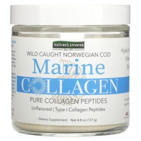Thực phẩm chức năng Nature's Answer Marine Collagen Wild Caught Norwegian Cod Unflavored 4.8 oz (137 g) 083000269202