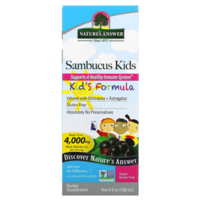 Thực phẩm chức năng Nature's Answer Sambucus Kid's Formula 4.000 mg 4 fl oz (120 ml) 083000260445
