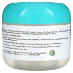Thực phẩm bổ sung Nature's Baby Organics Ah-Choo! Chest Rub Eucalyptus 2 oz (56.7 g) 183060000163