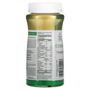 Thực phẩm bổ sung Nature's Bounty Adult Multivitamin Gummies Orange Cherry & Grape 75 Gummies 074312304217