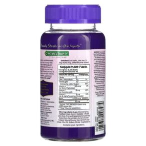 Thực phẩm bổ sung Nature's Bounty Advanced Hair Skin & Nails Mixed Fruit 3.000 mcg 80 Jelly Beans 074312008474