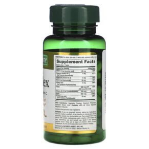 Thực phẩm bổ sung Nature's Bounty B-Complex Time Released 125 Coated Tablets 074312005305