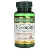 Thực phẩm chức năng Nature's Bounty B-Complex Time Released 125 Coated Tablets 074312005305