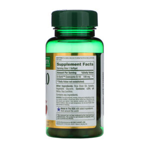 Thực phẩm bổ sung Nature's Bounty Co Q-10 100 mg 75 Rapid Release Softgels 074312511356