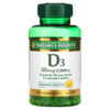 Thực phẩm chức năng Nature's Bounty D3 50 mcg (2.000 IU) 350 Rapid Release Softgels 074312528071