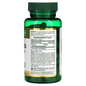 Thực phẩm bổ sung Nature's Bounty Echinacea 400 mg 100 Capsules 074312056338