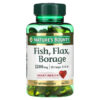 Nature's Bounty Fish Flax Borage 1.200 mg 72 Rapid Release Softgels 5 Thực phẩm chức năng Nature's Bounty Fish Flax Borage 1.200 mg 72 Rapid Release Softgels 074312101519