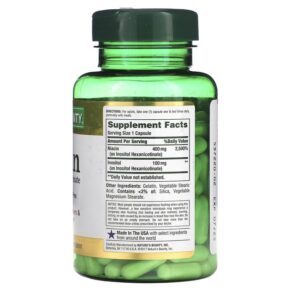 Nature's Bounty Flush Free Niacin 500 mg 120 Capsules 3 Thực phẩm bổ sung Nature's Bounty Flush Free Niacin 500 mg 120 Capsules 074312019760