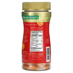 Thực phẩm bổ sung Nature's Bounty Immune Jelly Beans With Vitamin C & D and Zinc Orange 80 Jelly Beans 074312010125
