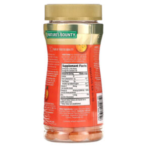 Thực phẩm bổ sung Nature's Bounty Kid's Immune Jelly Beans With Vitamins C & D and Zinc Orange 80 Jelly Beans 074312010750