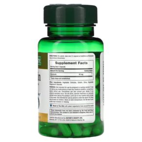 Thực phẩm bổ sung Nature's Bounty Melatonin 10 mg 60 Capsules 074312194917