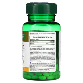 Thực phẩm bổ sung Nature's Bounty Melatonin 5 mg 90 Rapid Release Softgels 074312157455
