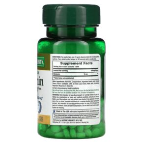 Nature's Bounty Melatonin Natural Cherry 3 mg 120 Quick Dissolve Tablets 3 Thực phẩm bổ sung Nature's Bounty Melatonin Natural Cherry 3 mg 120 Quick Dissolve Tablets 074312079016