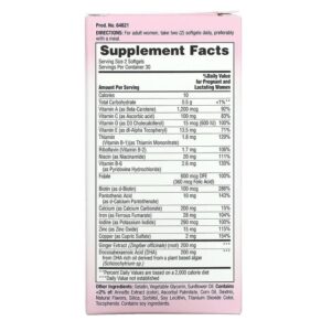 Thực phẩm bổ sung Nature's Bounty Optimal Solutions Healthy Mom Prenatal Multi 60 Softgels 074312648212