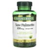 Thực phẩm chức năng Nature's Bounty Saw Palmetto 450 mg 250 Capsules 074312446481