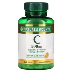 Thực phẩm chức năng Nature's Bounty Vitamin C 500 mg 250 Tablets 074312014741