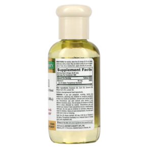Thực phẩm bổ sung Nature's Bounty Vitamin E-Oil 13.500 mg (30.000 IU) 2.5 fl oz (75 ml) 074312008108