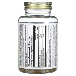 Thực phẩm bổ sung Nature's Herbs Aloe Vera Inner Leaf 100 Vegetarian Capsules 041954179725