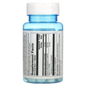 Thực phẩm bổ sung Nature's Life Betaine HCL 350 mg 100 Tablets 040647001176