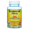 Nature's Life Magnesium 500 mg 100 Vegetarian Capsules 4 Thực phẩm chức năng Nature's Life Magnesium 500 mg 100 Vegetarian Capsules 040647004375