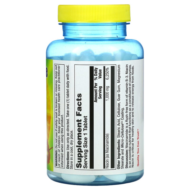 Nature's Life Niacinamide 1.000 mg 100 Tablets 2 Thực phẩm bổ sung Nature's Life Niacinamide 1.000 mg 100 Tablets 040647002654