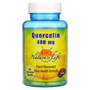 Thực phẩm chức năng Nature's Life Quercetin 400 mg 100 Vegetarian Capsules 040647006706